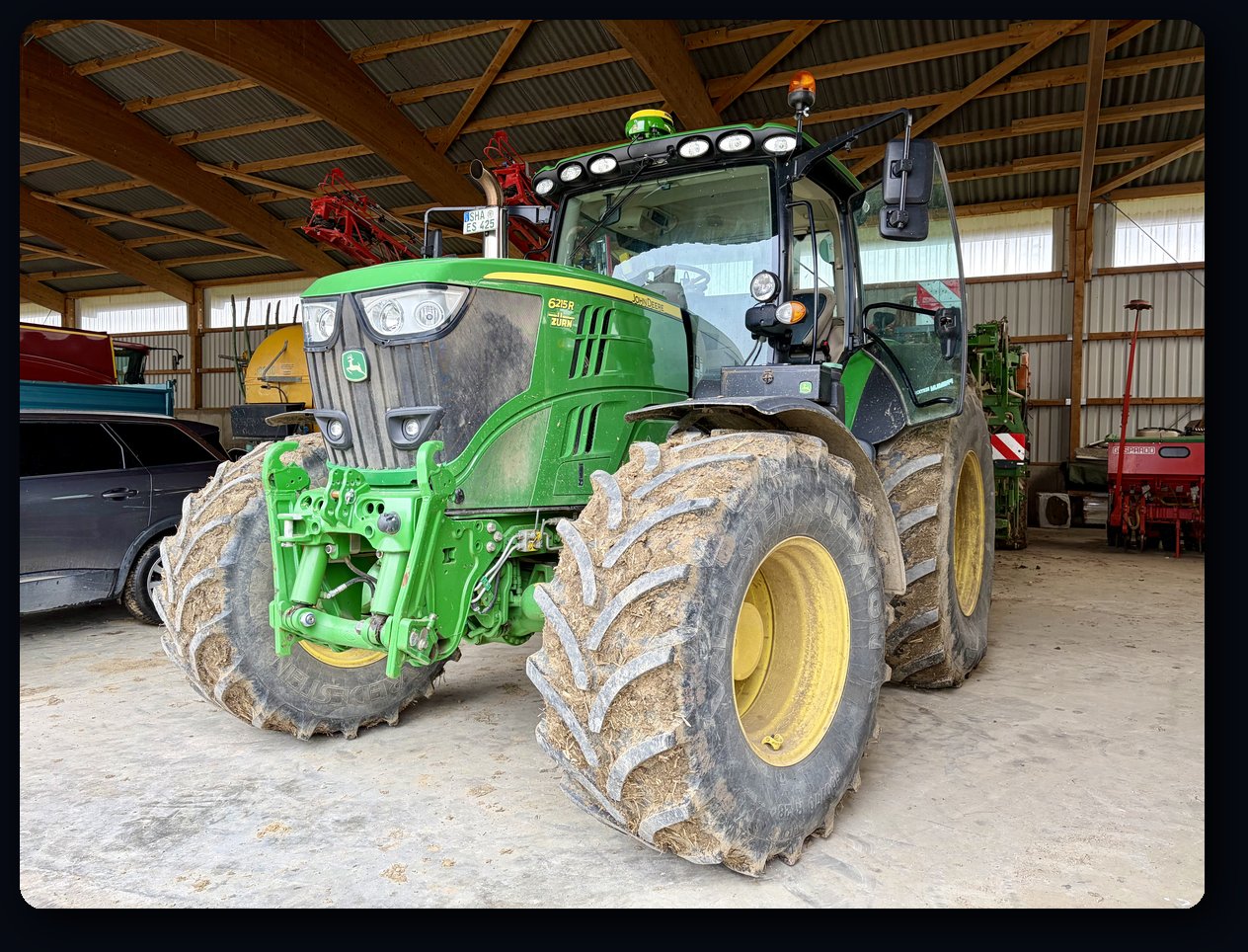 John Deere Traktor — Chiptuning und Software-Optimierung bei Speer